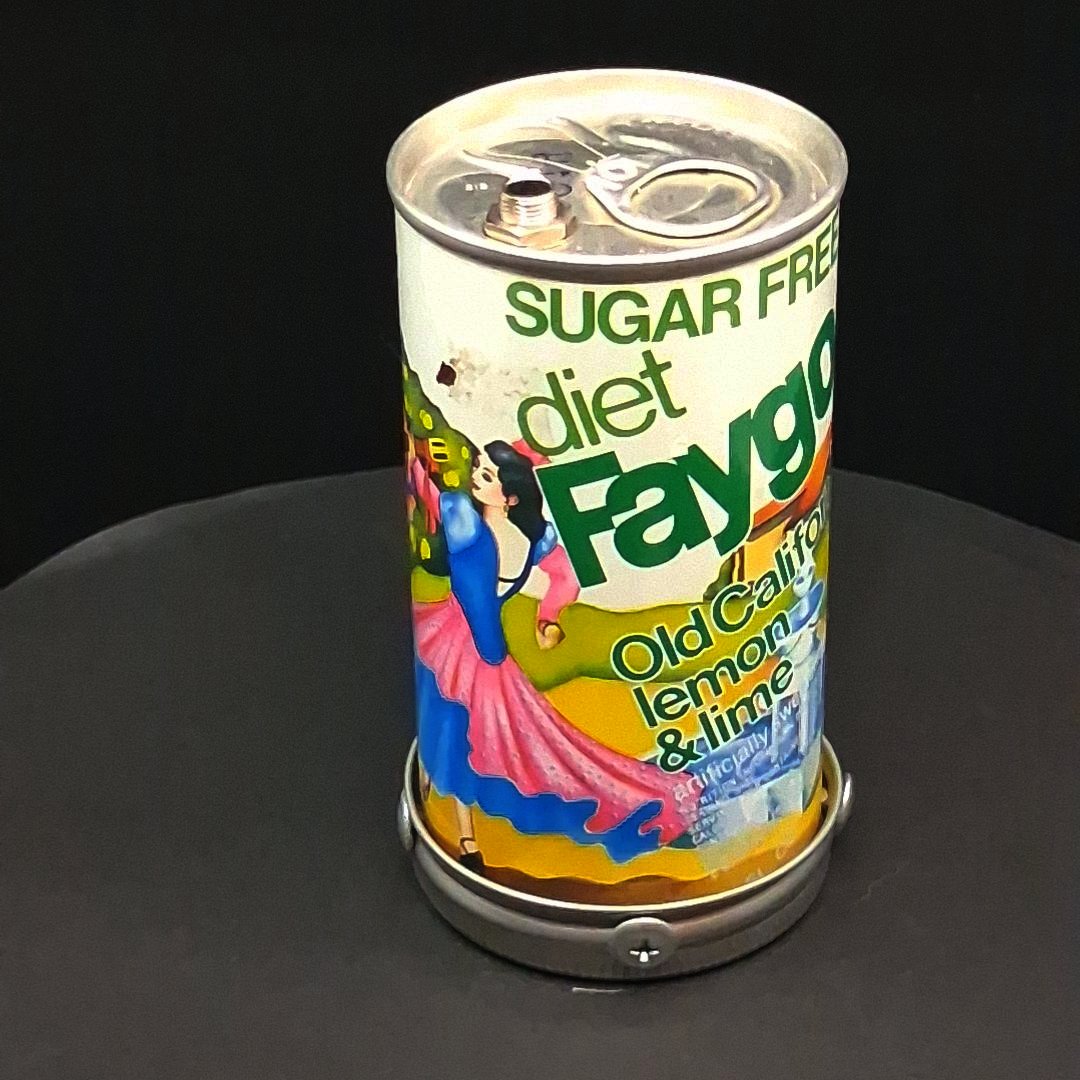 Lo Fi Soda Can Microphone - Faygo California Lemon Lime