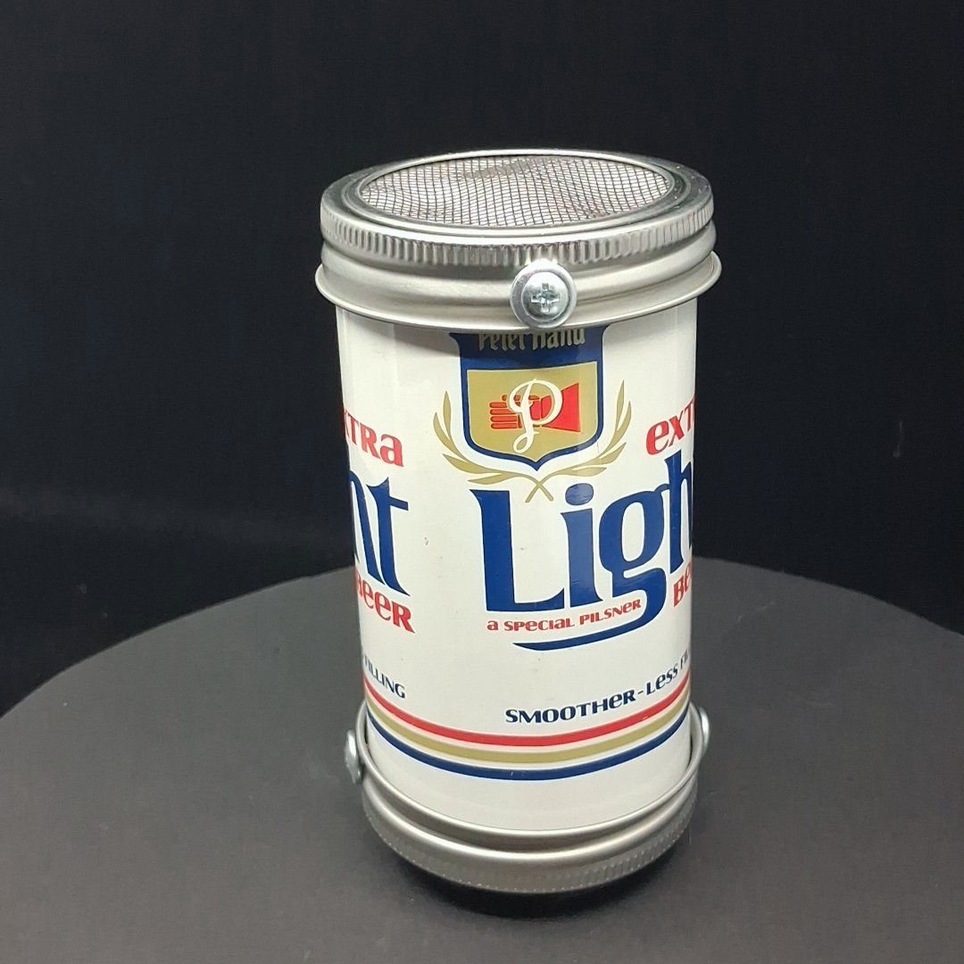 Lo Fi Beer Can Microphone - Chicago Peter Hand Light