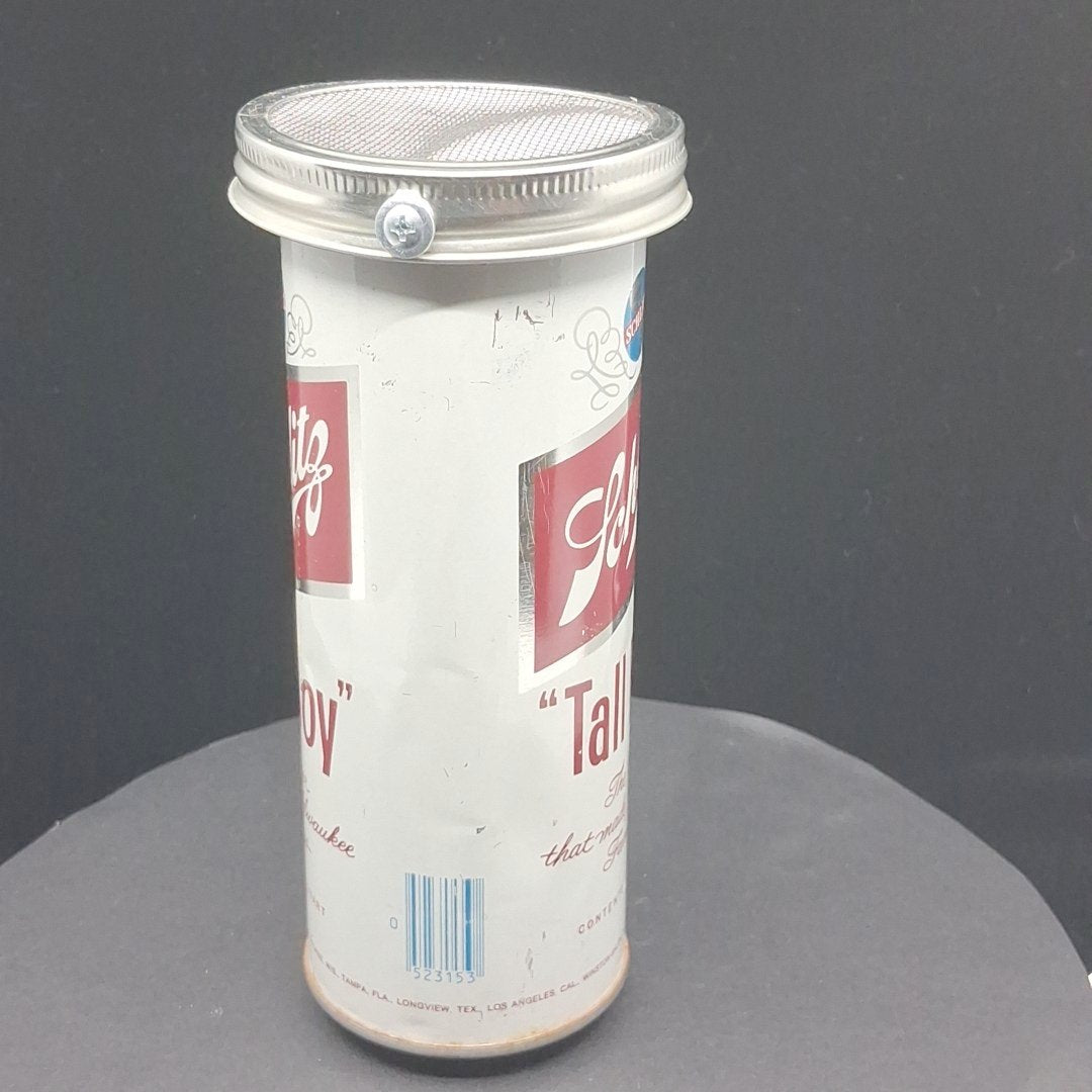 Lo Fi Beer Can Microphone - 3/4 Quart Tallboy Schlitz