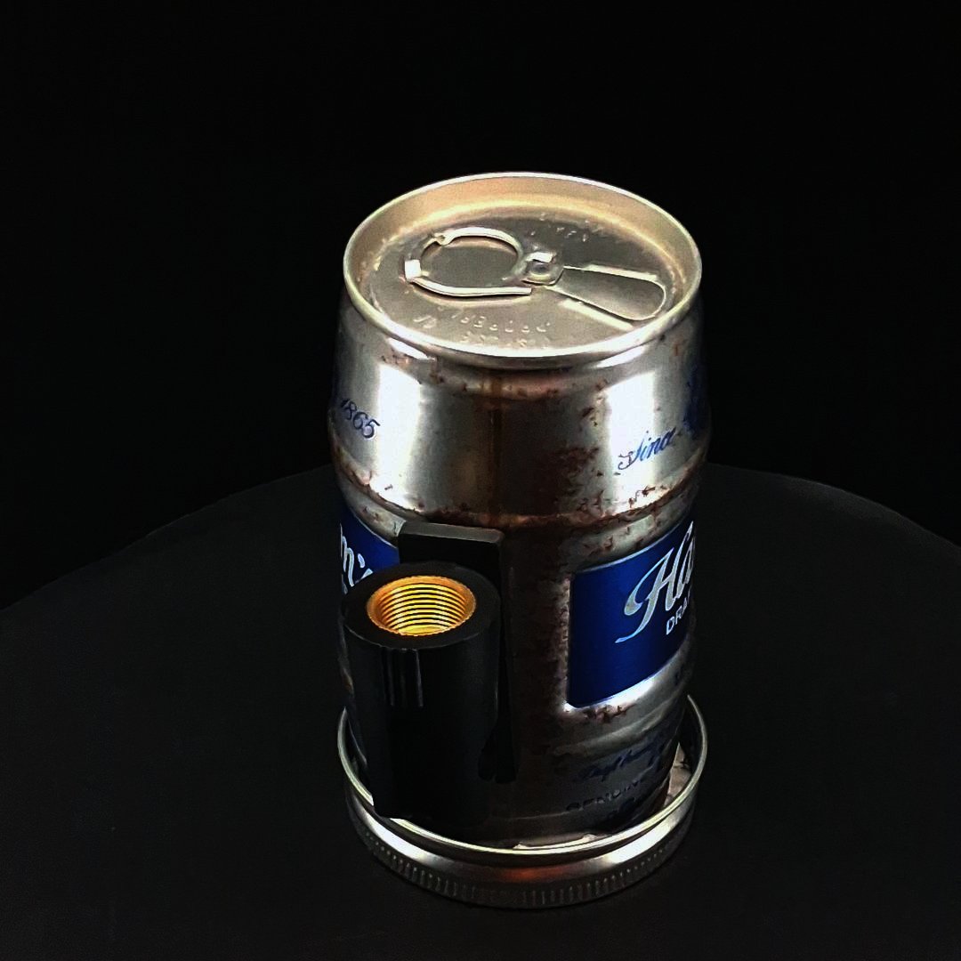 Lo Fi Beer Can Microphone - Hamm's Keg