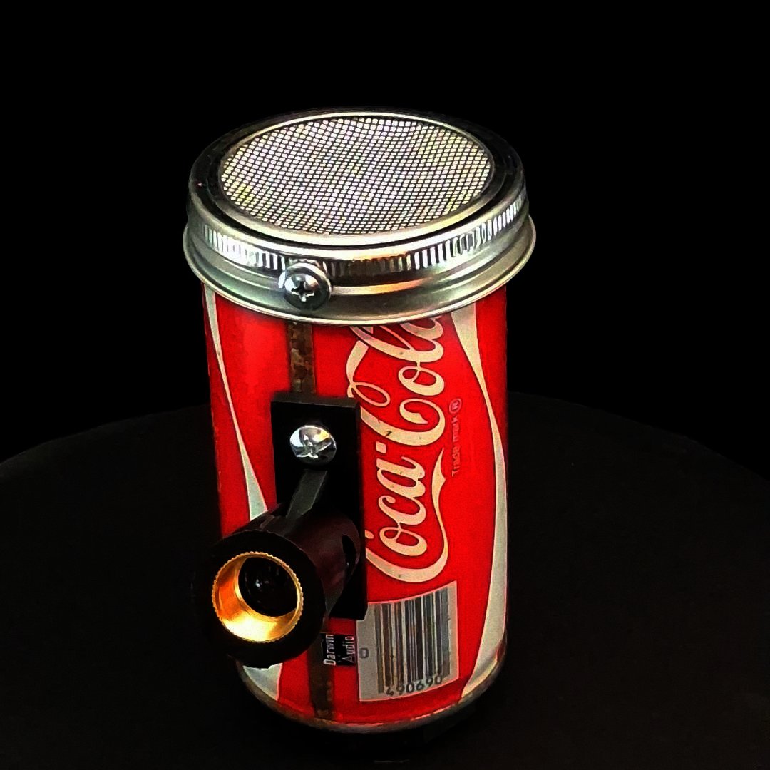 Lo Fi Soda Can Microphone - Chicago Coca Cola