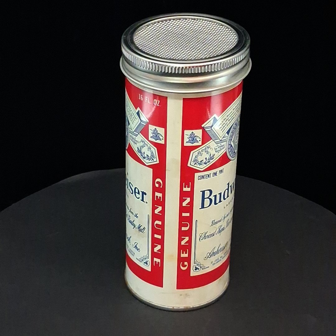 Lo Fi Beer Can Microphone - 16 oz Tallboy Budweiser