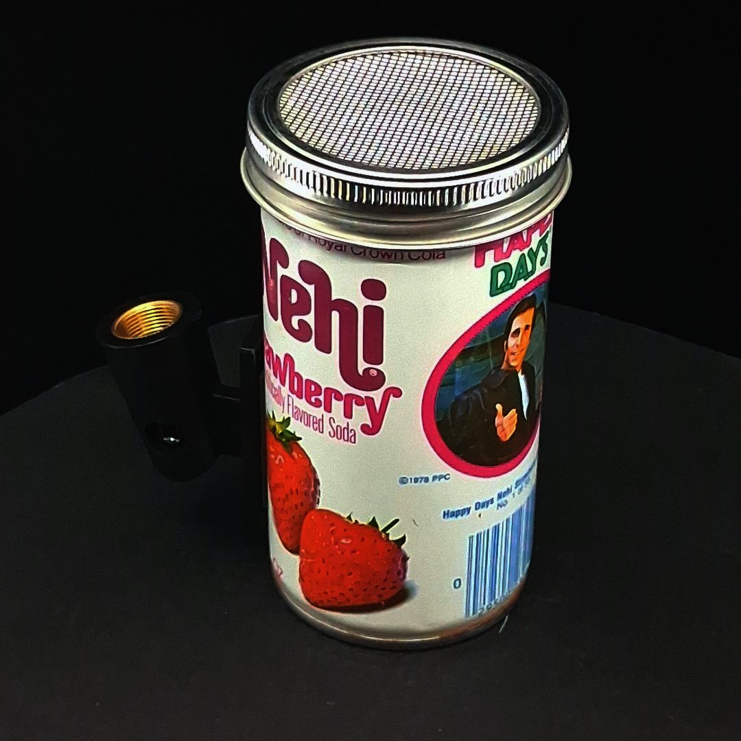 Lo Fi Soda Can Microphone - Nehi Happy Days The Fonz