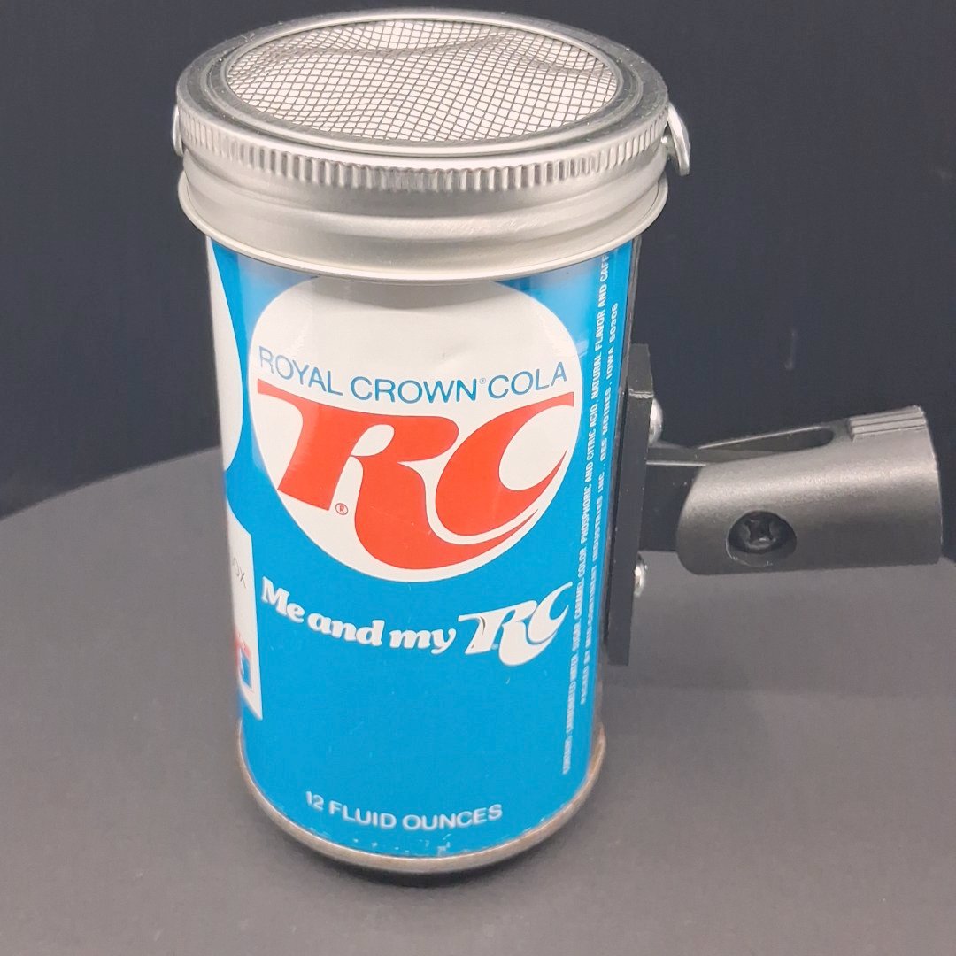 Lo Fi Soda Can Microphone - 1977 RG Cola JC Chicago White Sox