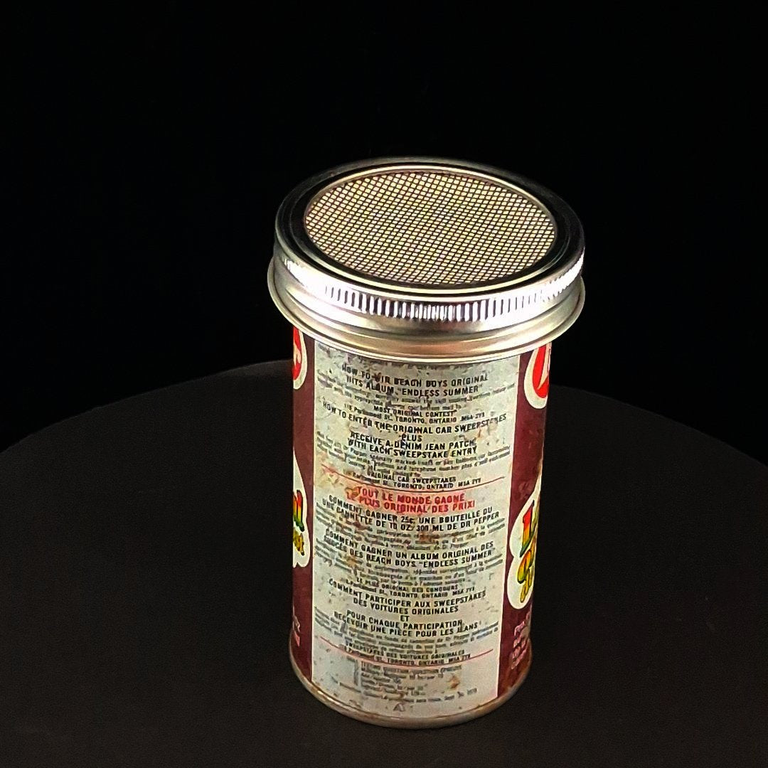 Lo Fi Soda Can Microphone - English and French Dr. Pepper