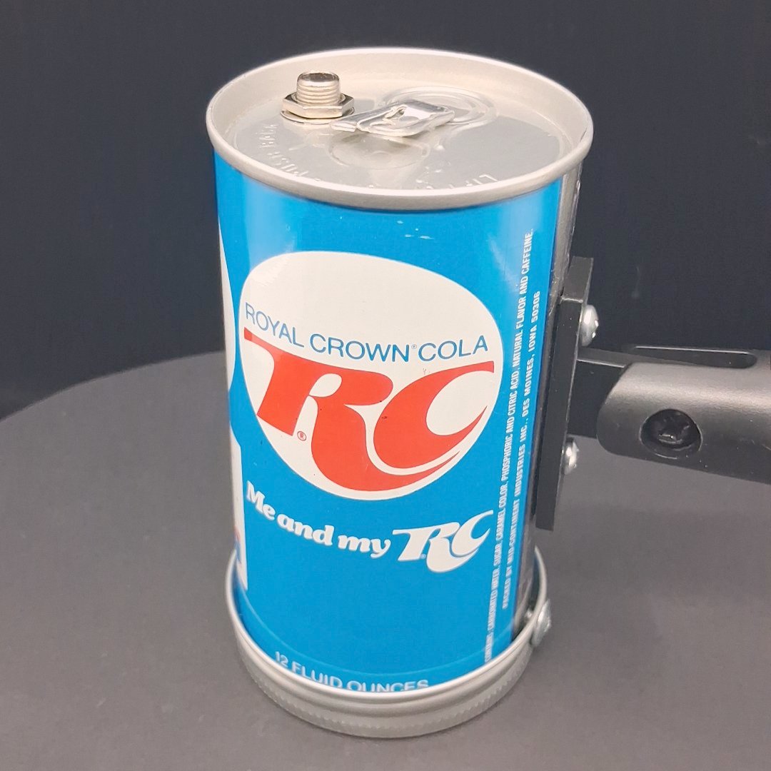 Lo Fi Soda Can Microphone - 1977 RC Cola JC Chicago Cubs