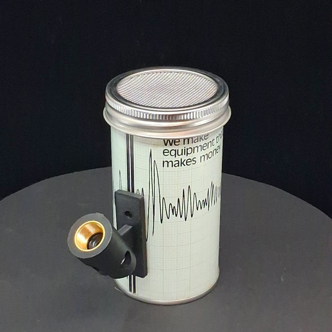 Lo Fi Beer Can Microphone - Soundwaves