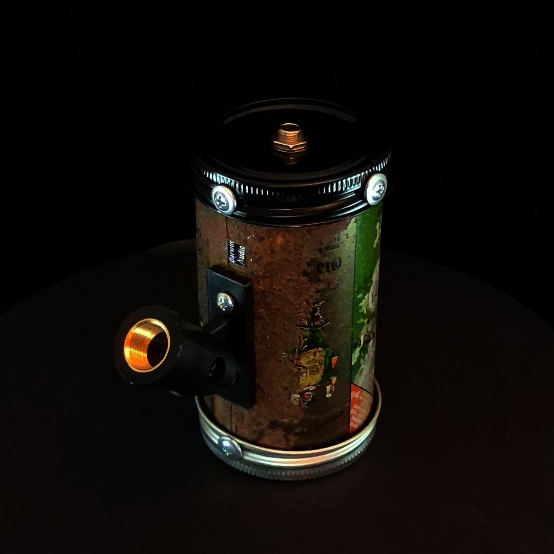 Lo Fi Beer Can Microphone - Grenadier Heileman's Old Style