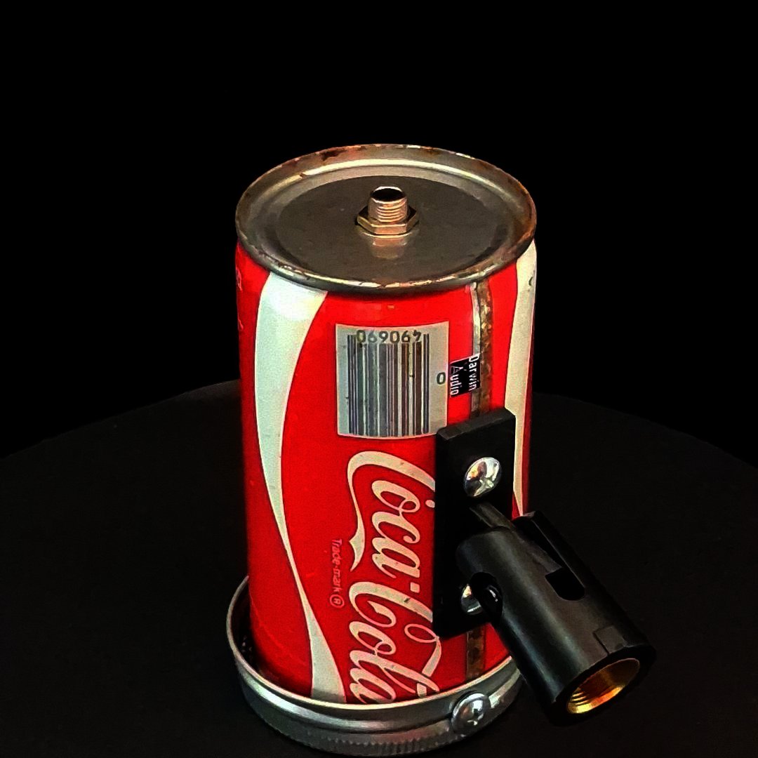 Lo Fi Soda Can Microphone - Chicago Coca Cola
