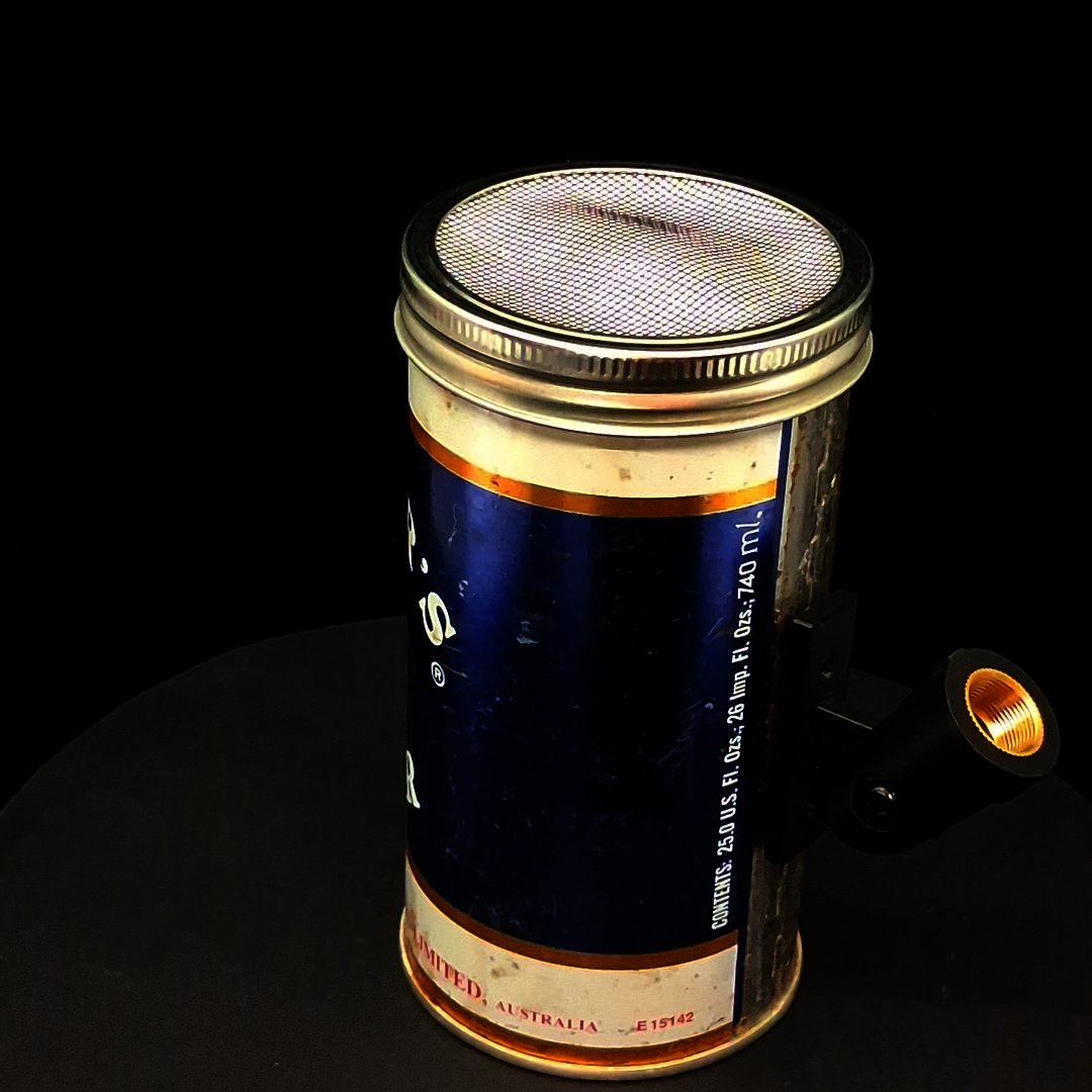 Lo Fi Beer Can Microphone - Gigantic Australian Foster's