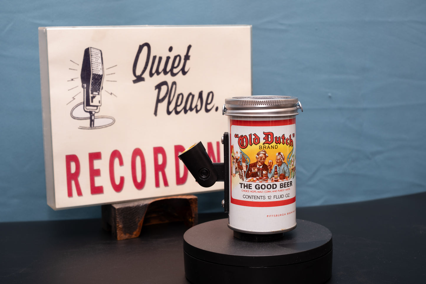 Lo Fi Beer Can Microphone - Old Dutch Grandparents