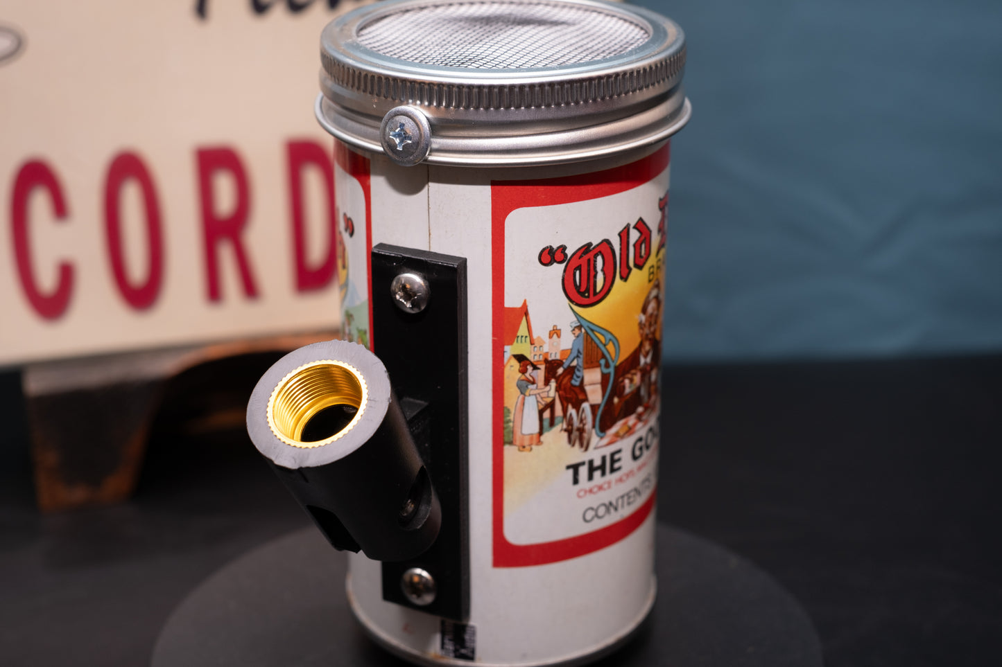 Lo Fi Beer Can Microphone - Old Dutch Grandparents