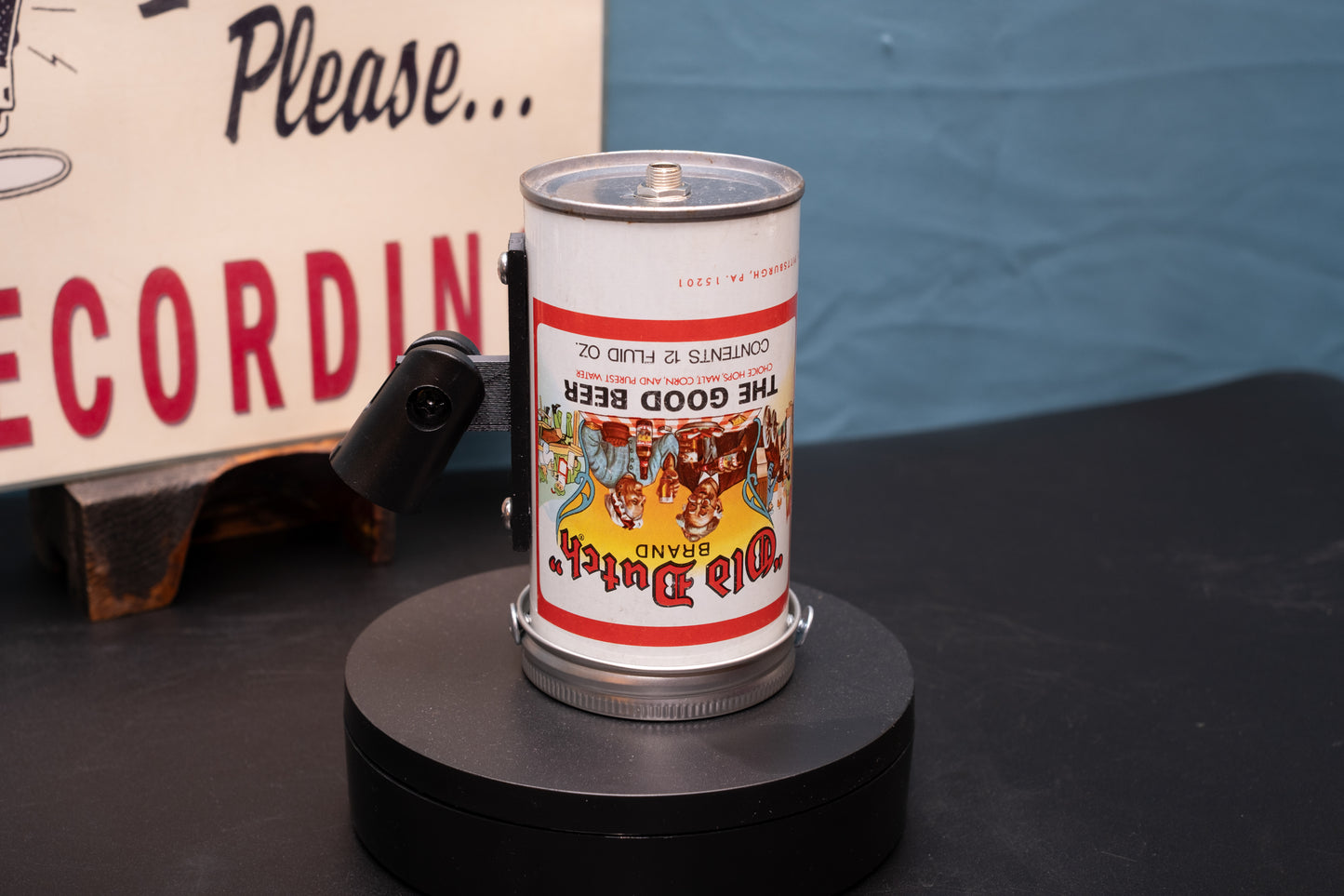 Lo Fi Beer Can Microphone - Old Dutch Grandparents