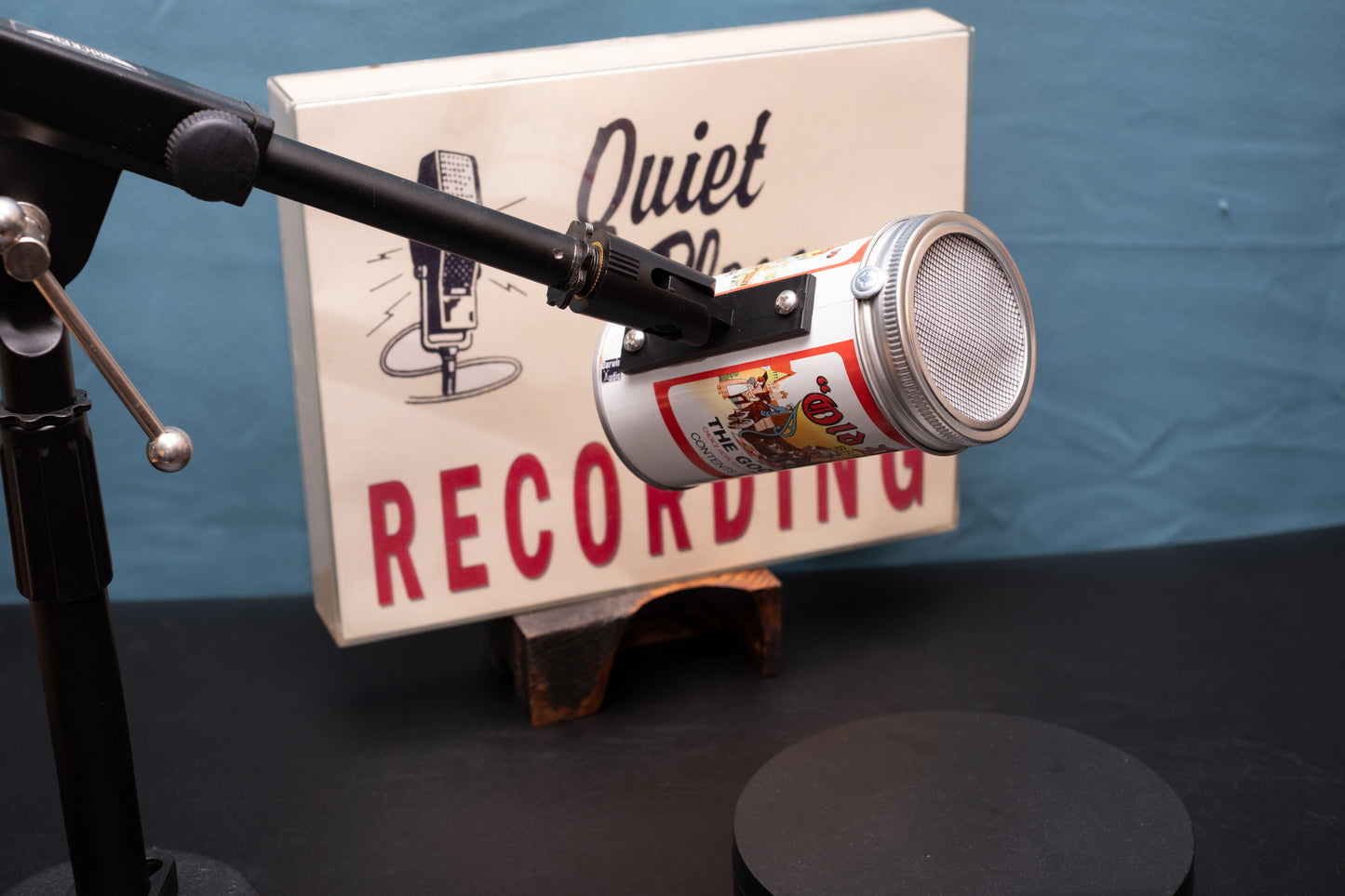 Lo Fi Beer Can Microphone - Old Dutch Grandparents