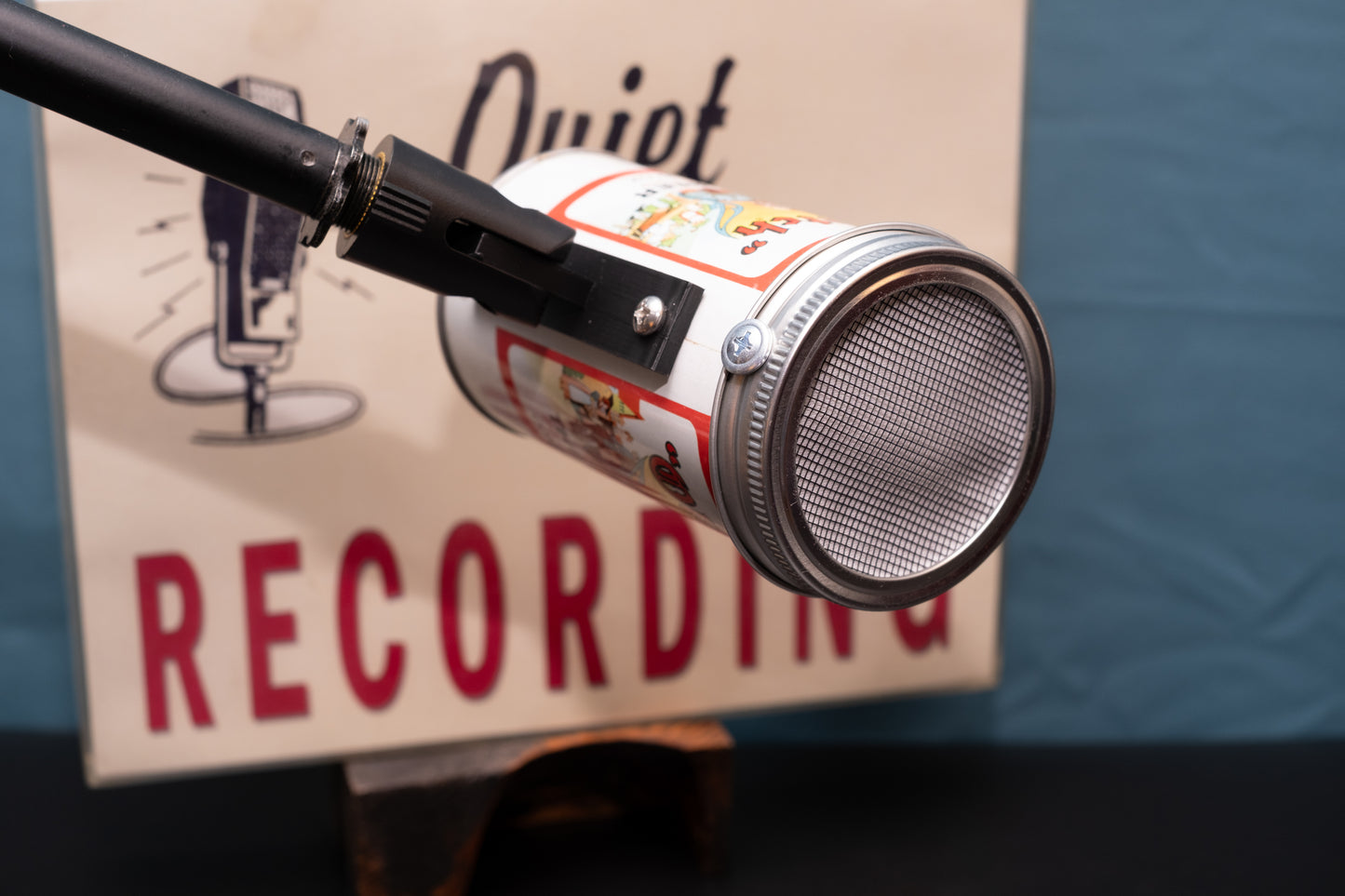 Lo Fi Beer Can Microphone - Old Dutch Grandparents