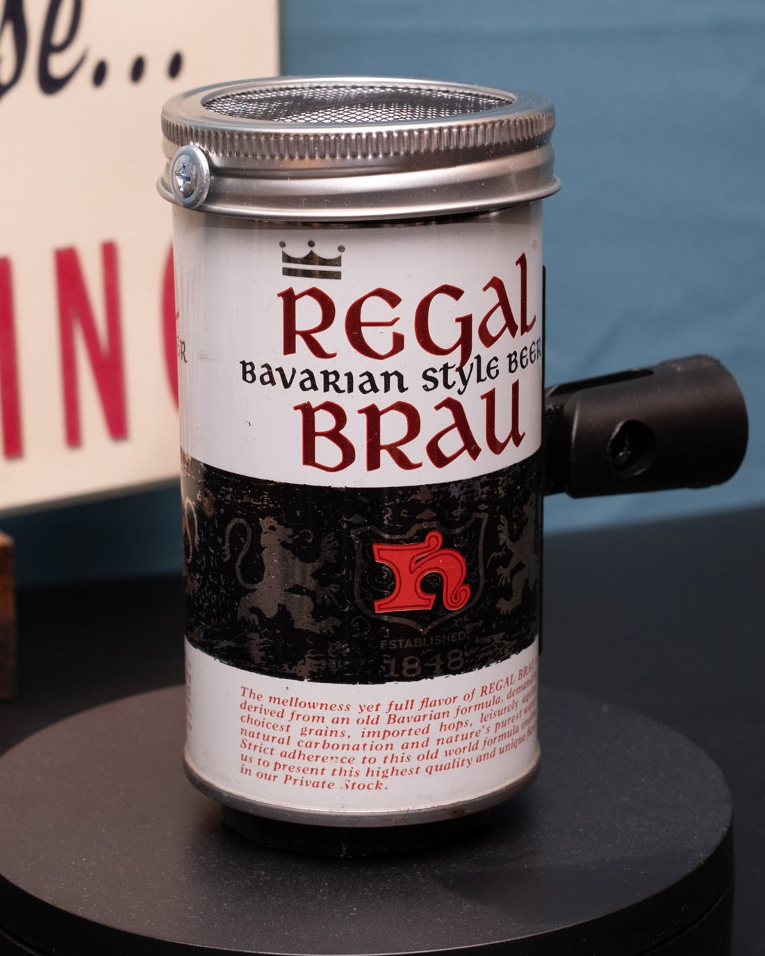 Lo Fi Beer Can Microphone - Regal Brau