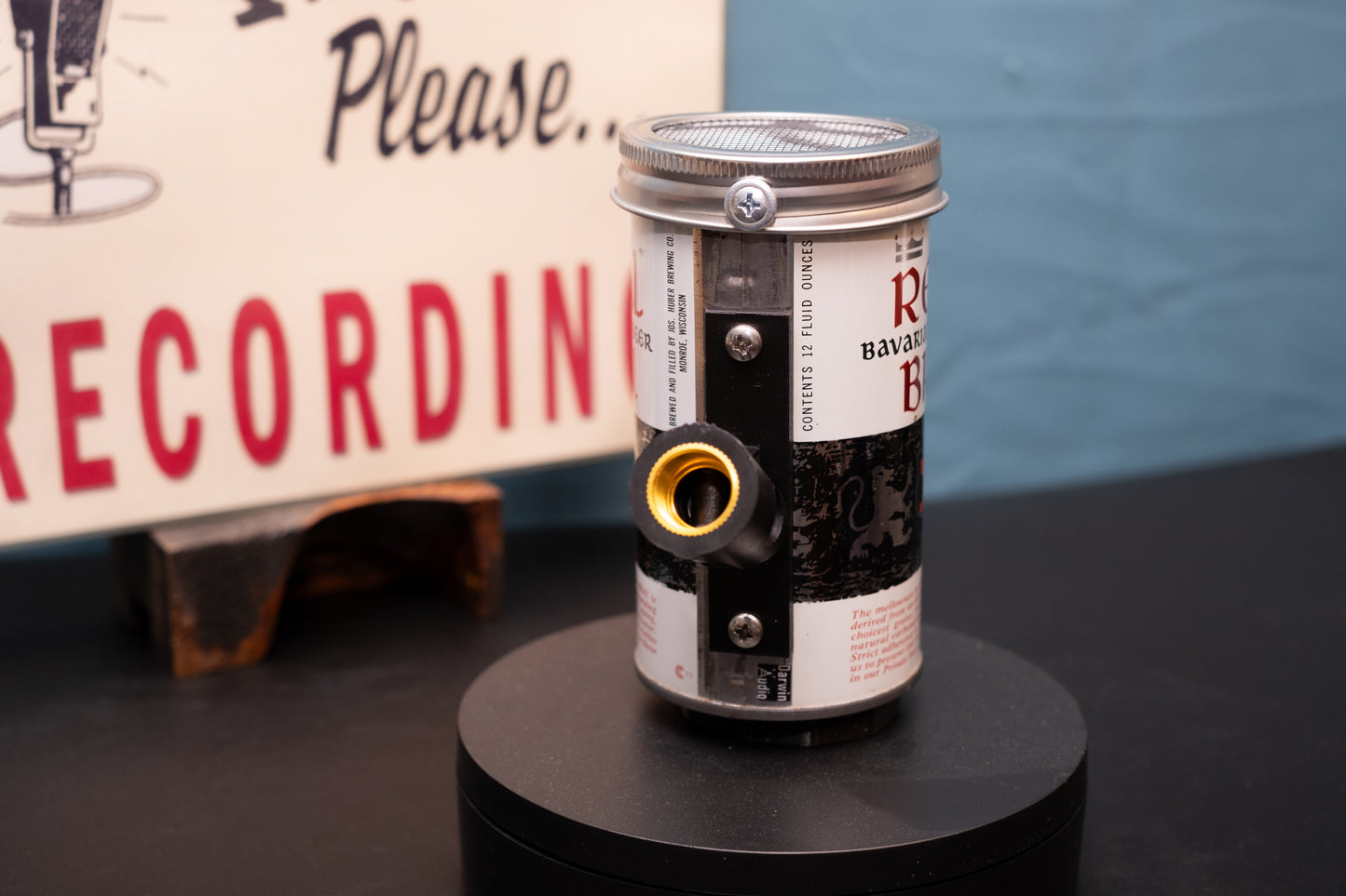 Lo Fi Beer Can Microphone - Regal Brau