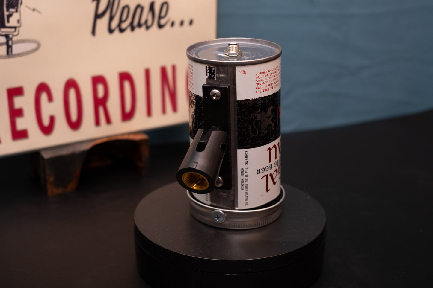 Lo Fi Beer Can Microphone - Regal Brau