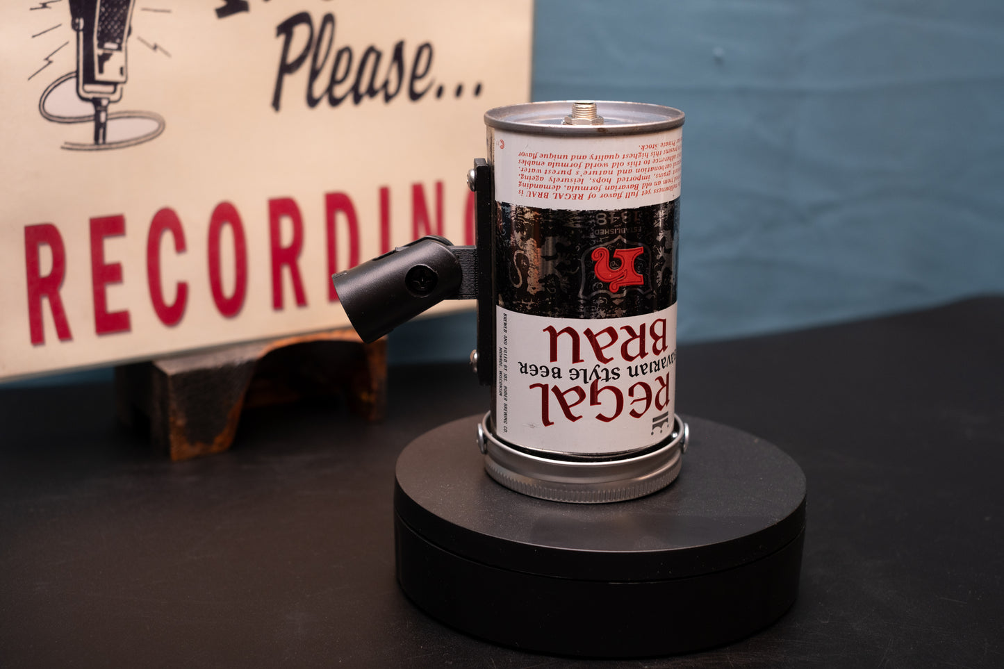 Lo Fi Beer Can Microphone - Regal Brau