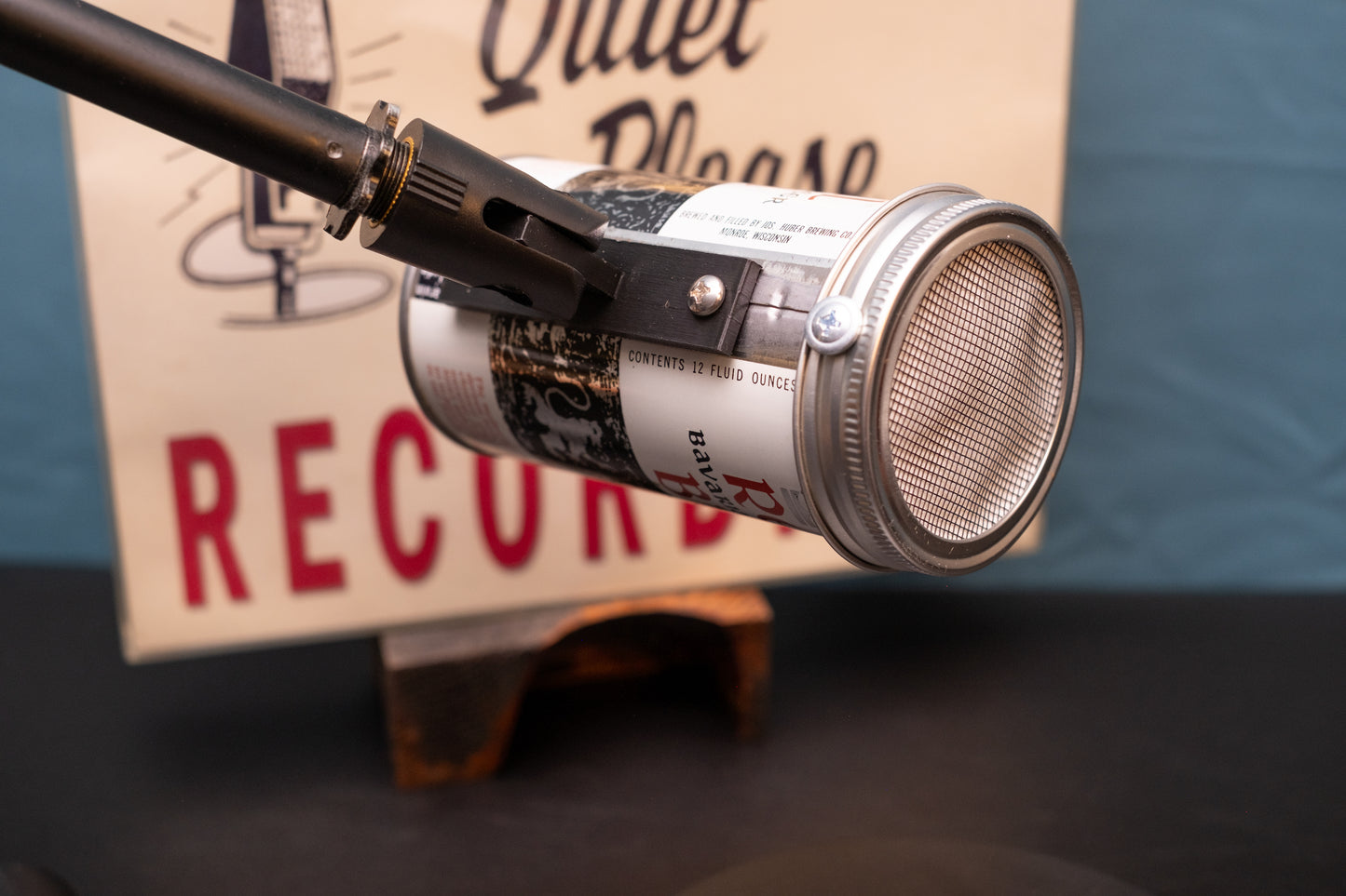 Lo Fi Beer Can Microphone - Regal Brau