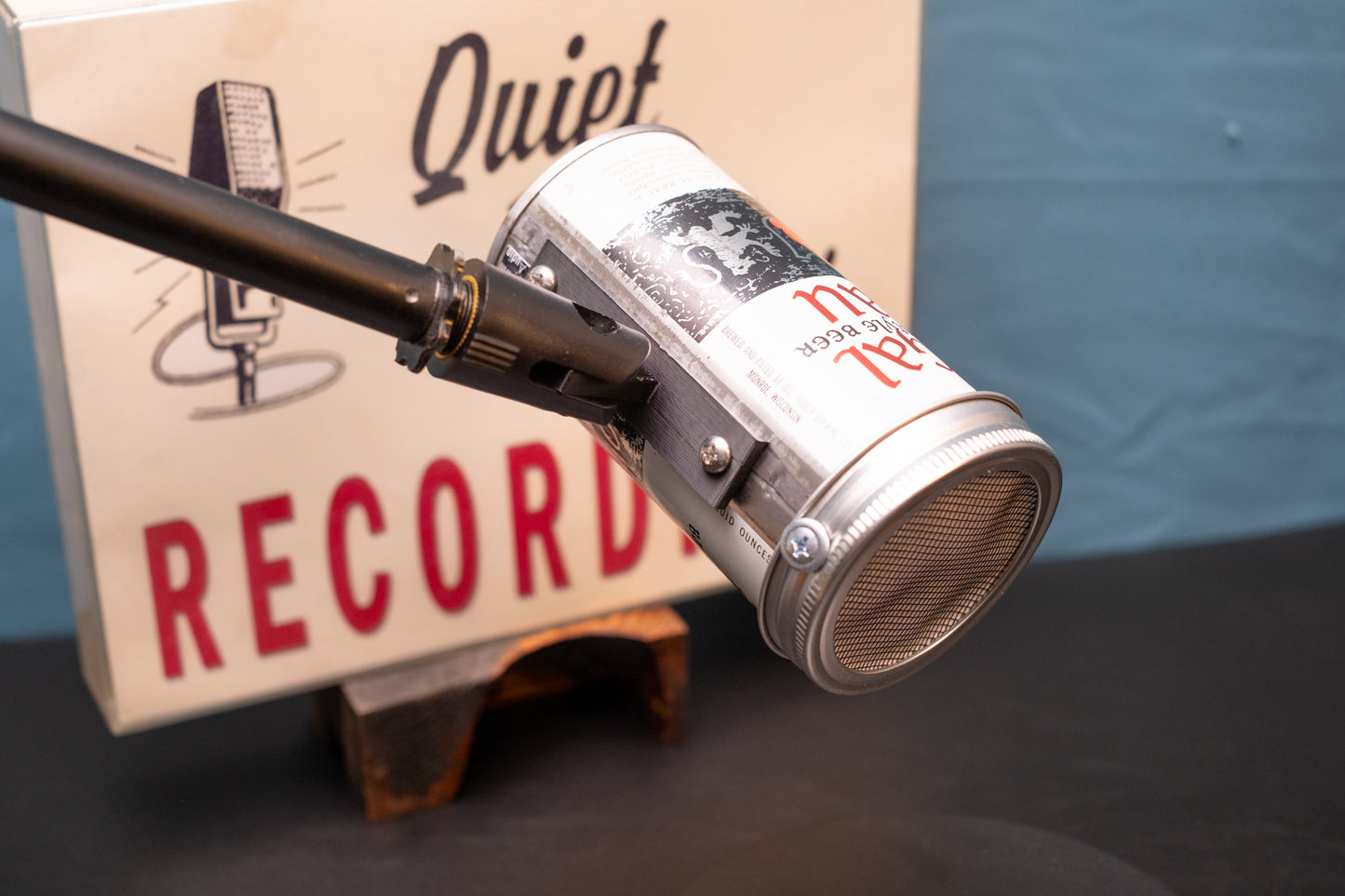 Lo Fi Beer Can Microphone - Regal Brau