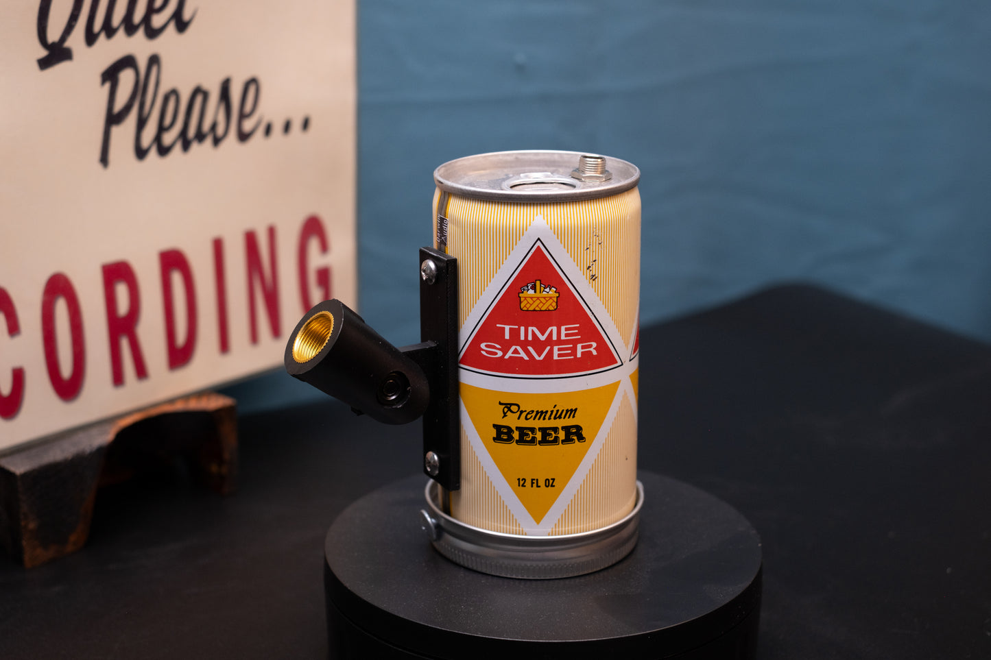 Lo Fi Beer Can Microphone - Time Saver