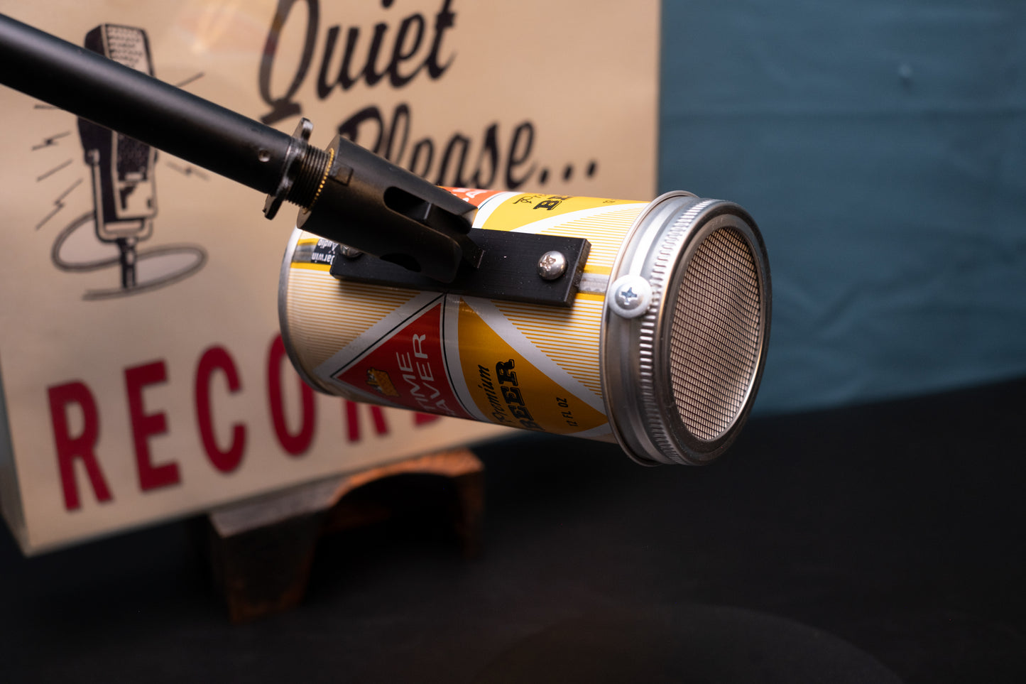 Lo Fi Beer Can Microphone - Time Saver