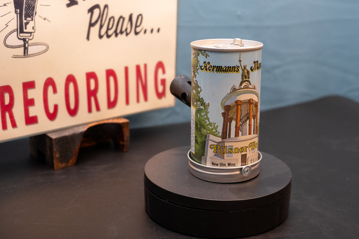 Lo Fi Beer Can Microphone - Minnesota Hermann's Monument