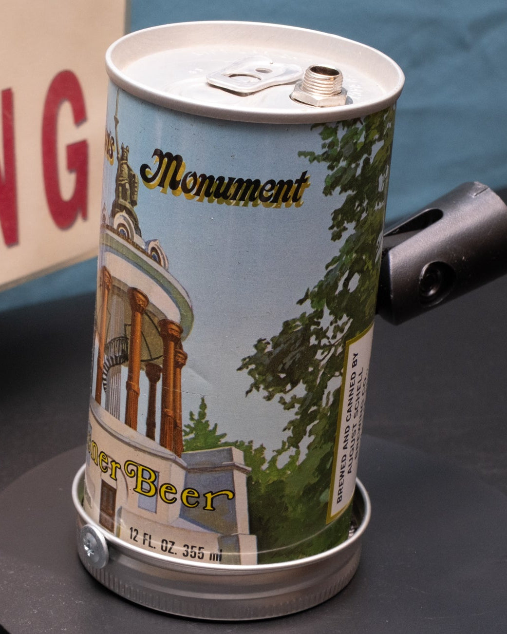 Lo Fi Beer Can Microphone - Minnesota Hermann's Monument