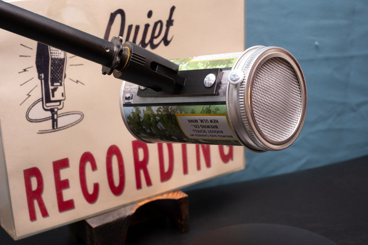 Lo Fi Beer Can Microphone - Minnesota Hermann's Monument
