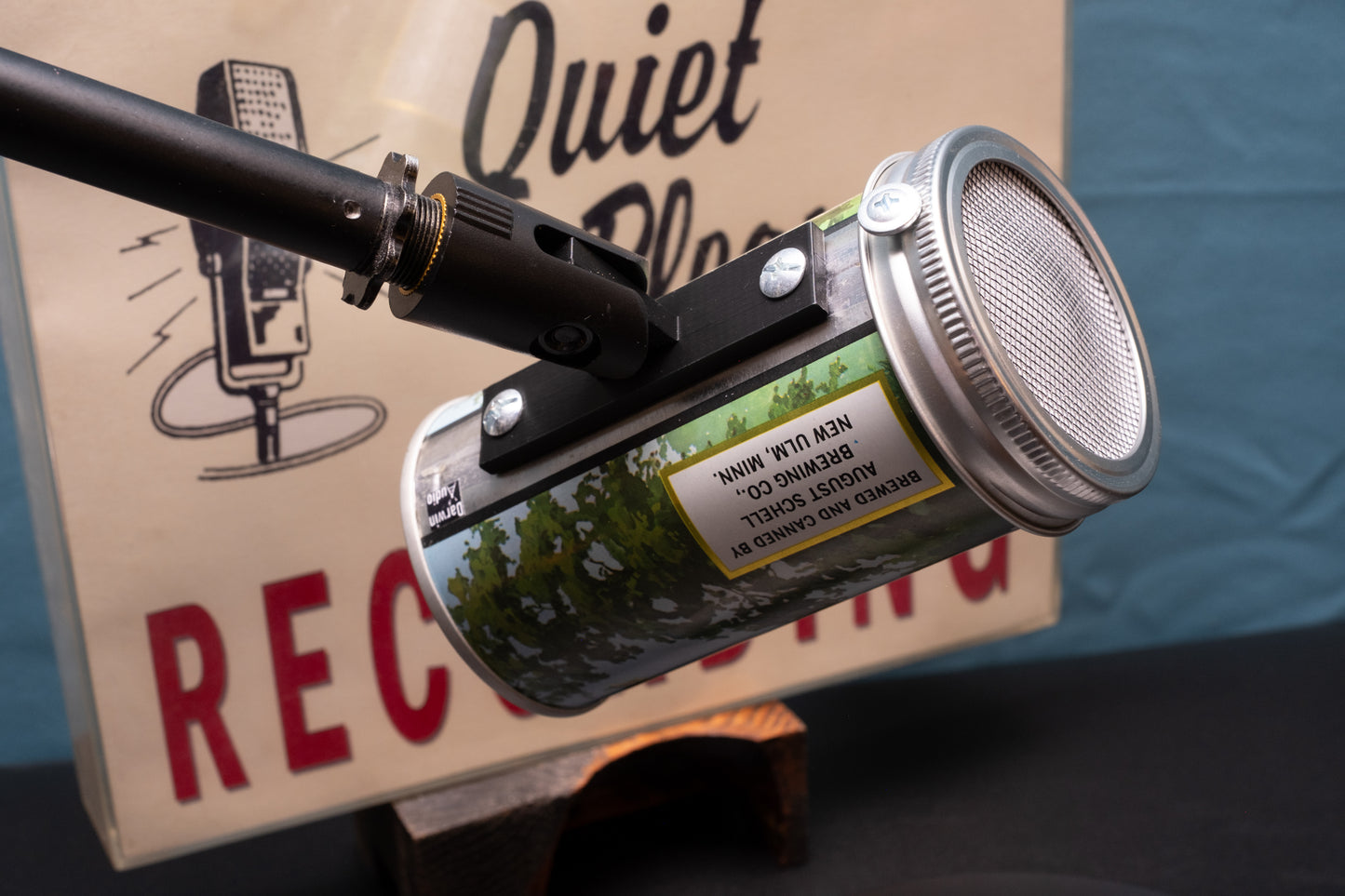 Lo Fi Beer Can Microphone - Minnesota Hermann's Monument