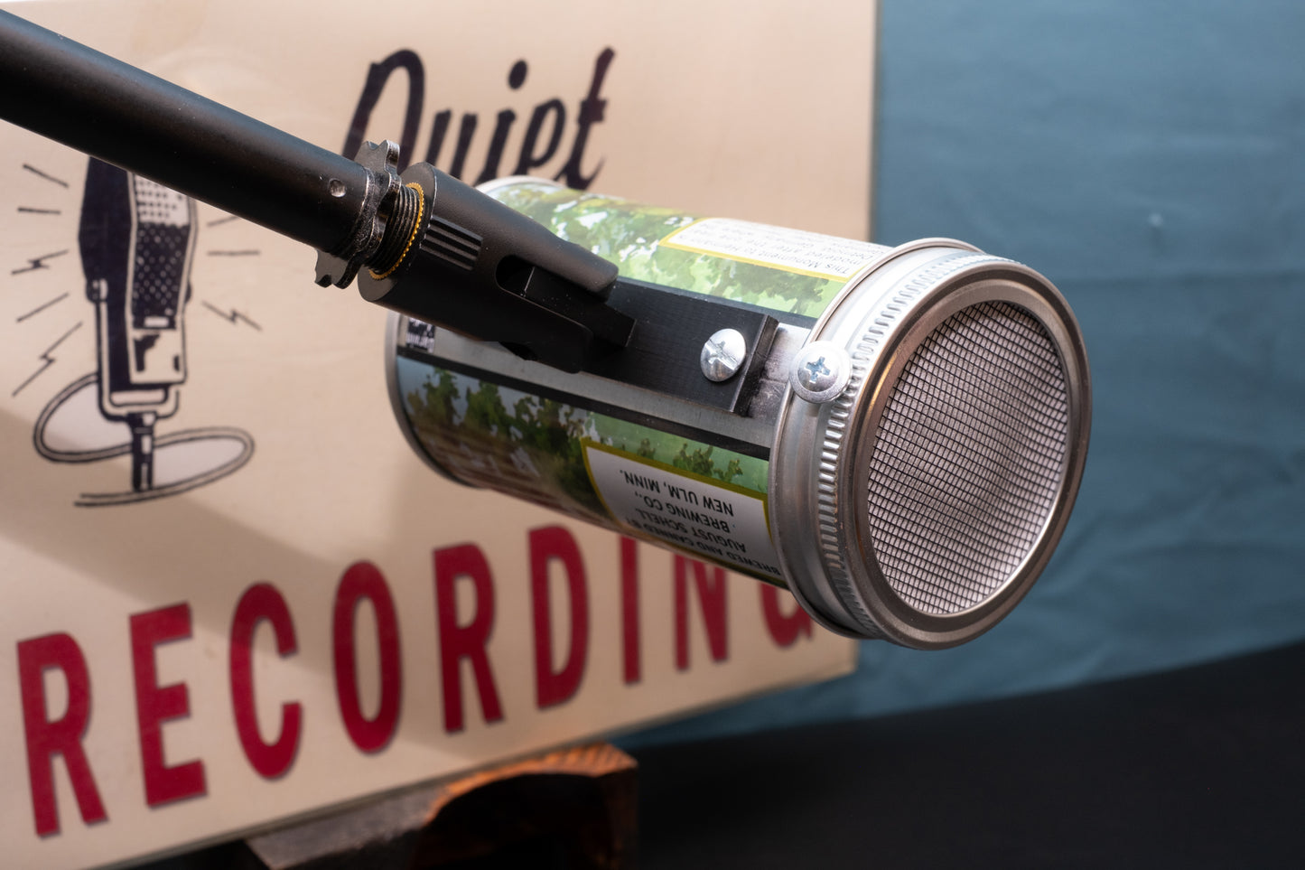 Lo Fi Beer Can Microphone - Minnesota Hermann's Monument