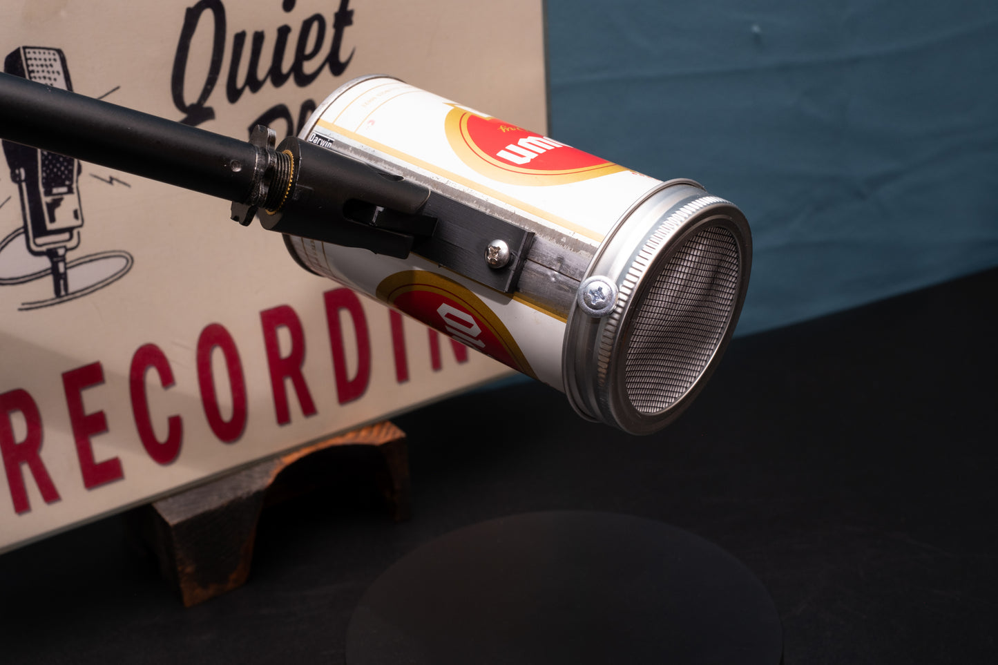 Lo Fi Beer Can Microphone - Chicago Old Crown