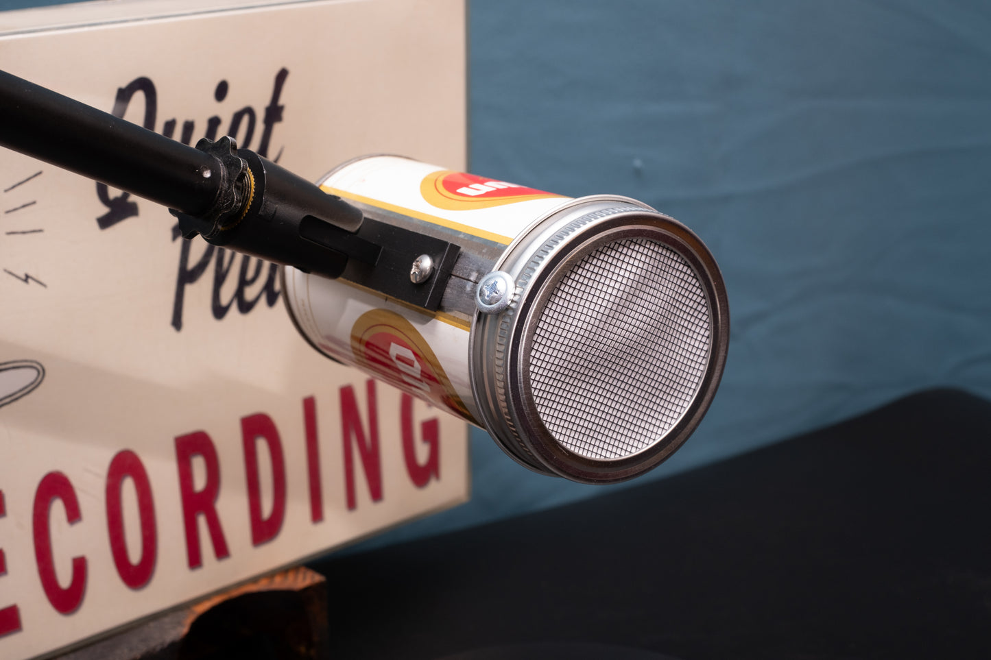 Lo Fi Beer Can Microphone - Chicago Old Crown