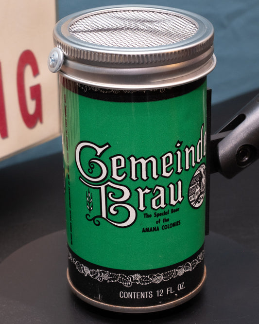 Lo Fi Beer Can Microphone - Gemeinde Brau
