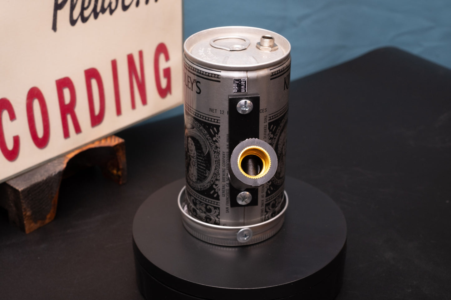 Lo Fi Beer Can Microphone - King Snedley