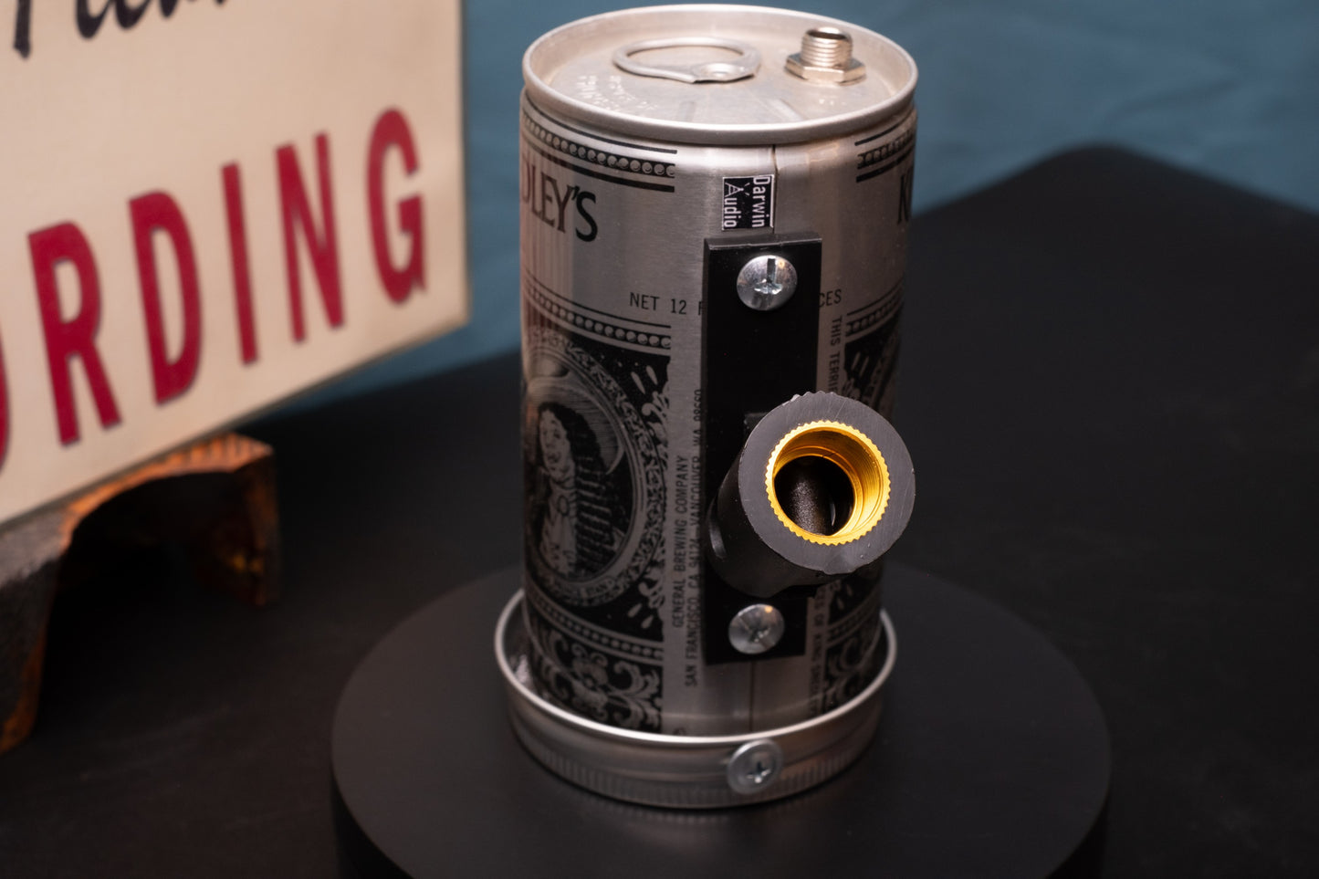 Lo Fi Beer Can Microphone - King Snedley