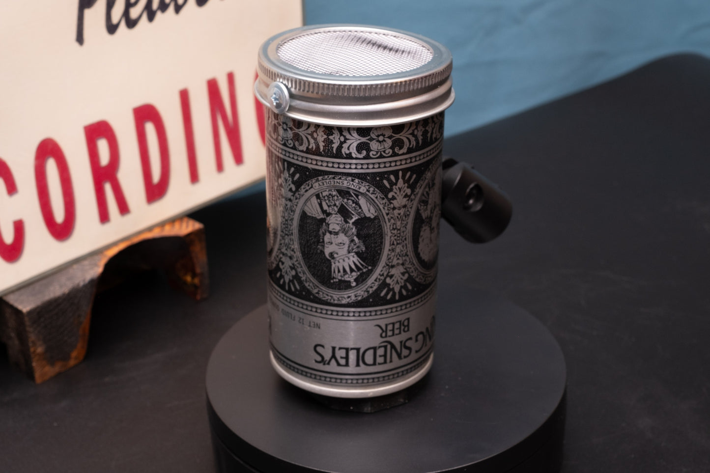 Lo Fi Beer Can Microphone - King Snedley