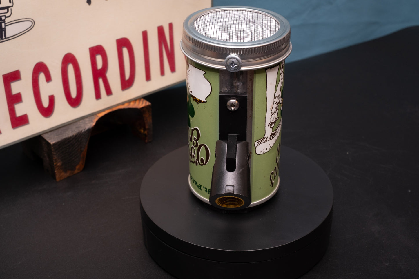 Lo Fi Beer Can Microphone - St. Patrick O'Keenan's Erinbrew Leprechaun