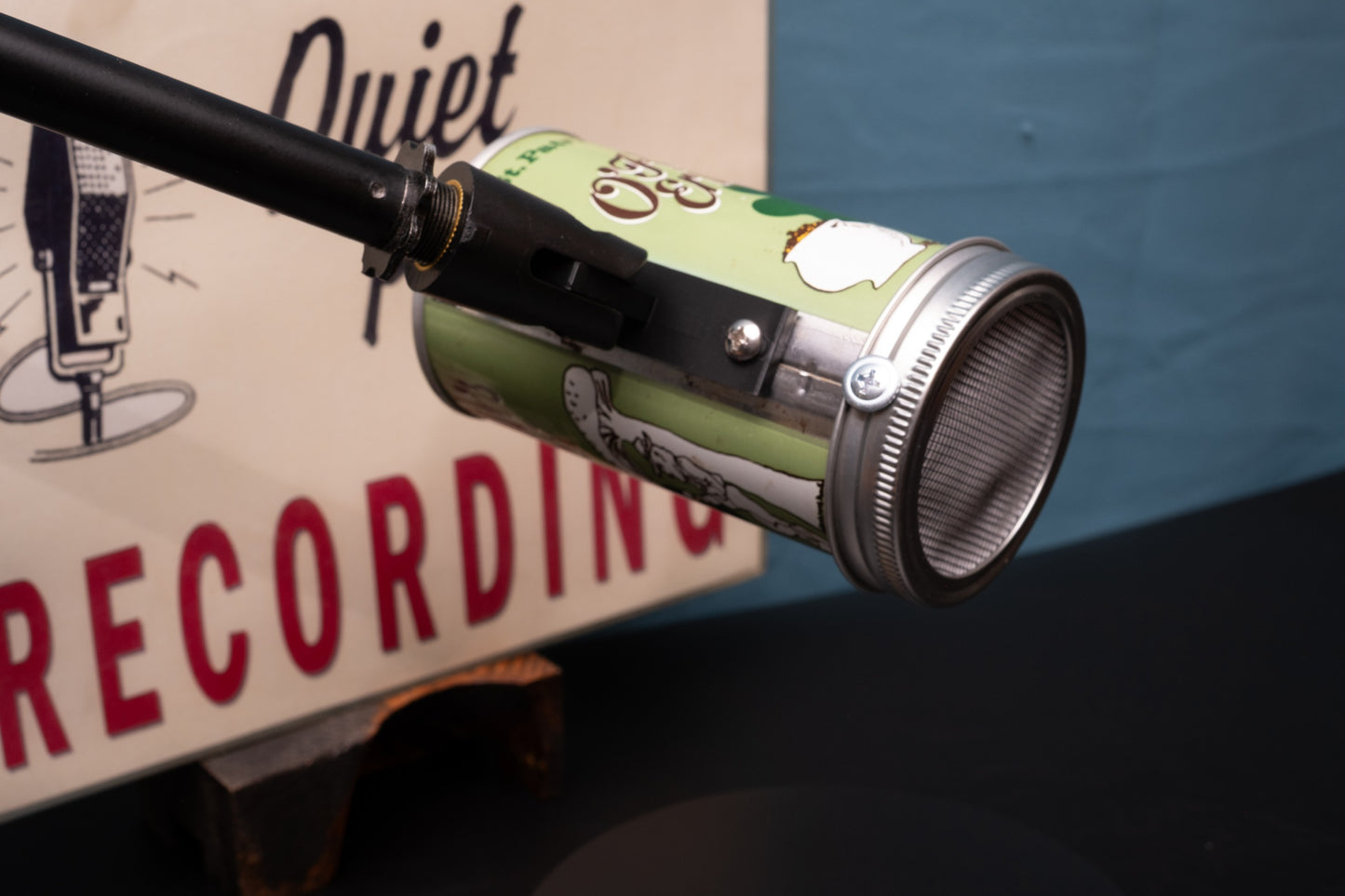 Lo Fi Beer Can Microphone - St. Patrick O'Keenan's Erinbrew Leprechaun