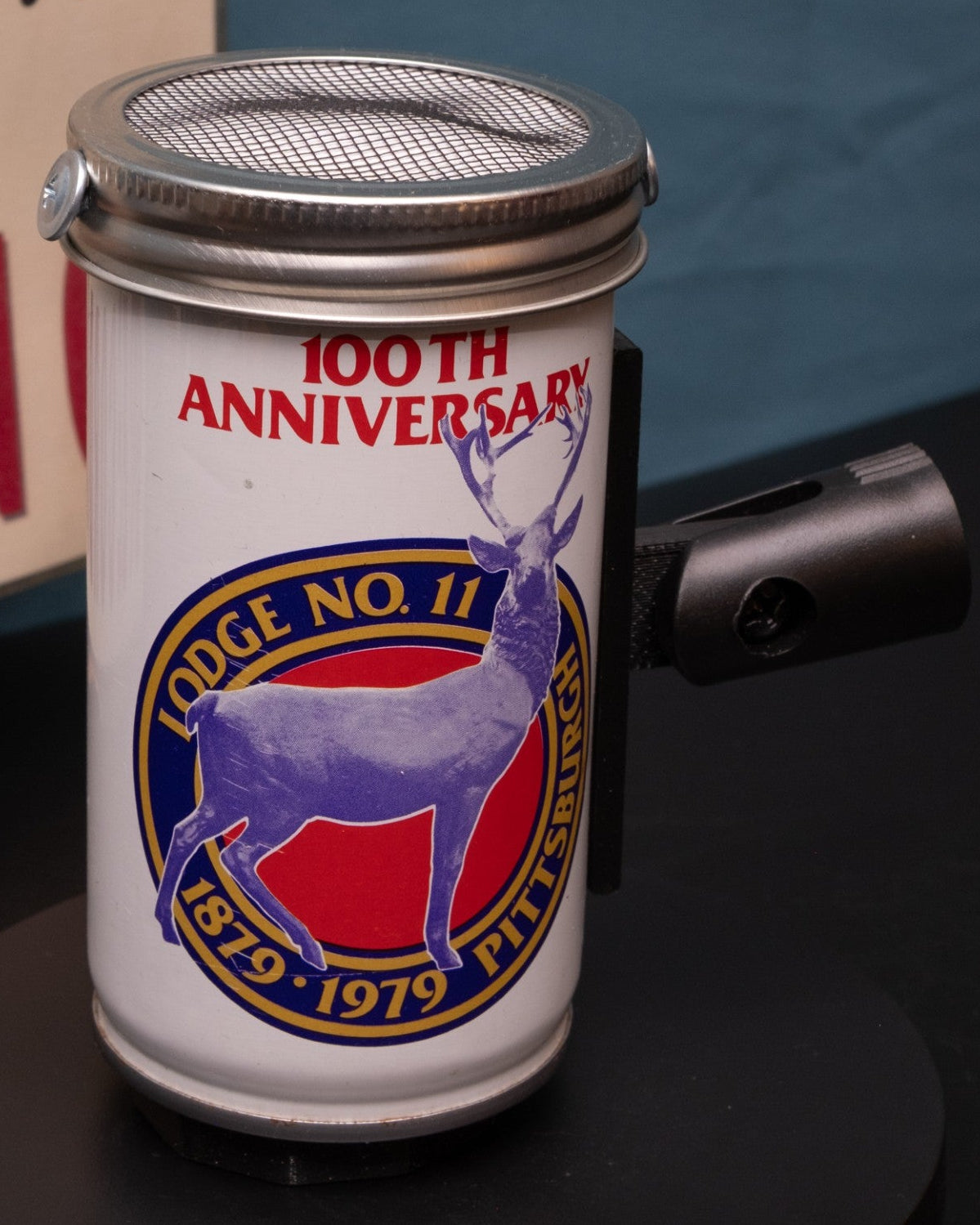 Lo Fi Beer Can Microphone - 100th Year Elks Lodge