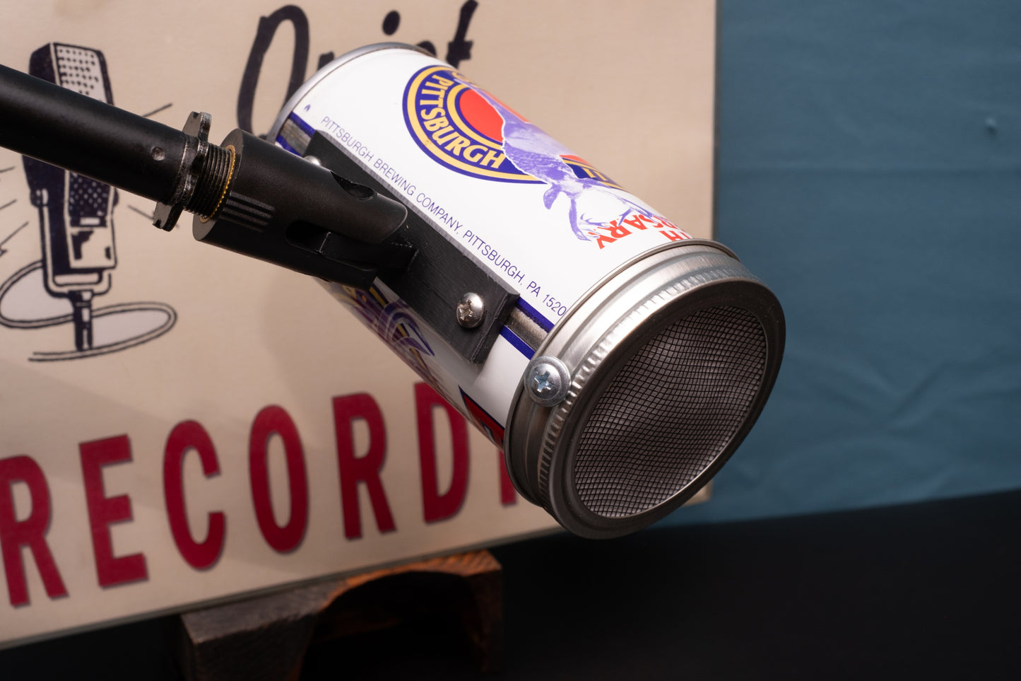Lo Fi Beer Can Microphone - 100th Year Elks Lodge