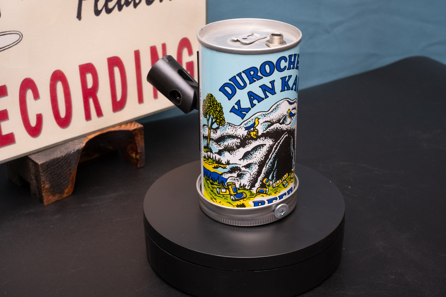 Lo Fi Beer Can Microphone - Durocher's Kan Kave