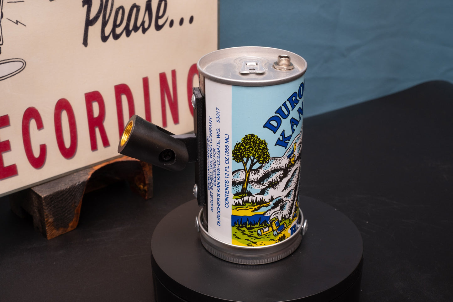 Lo Fi Beer Can Microphone - Durocher's Kan Kave
