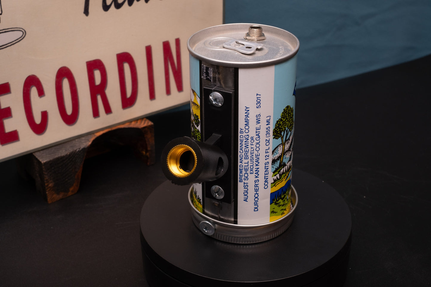 Lo Fi Beer Can Microphone - Durocher's Kan Kave