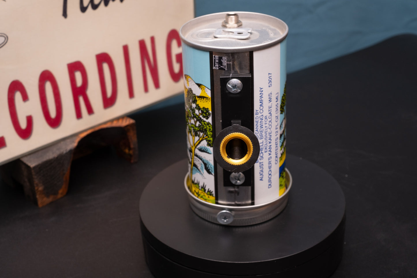 Lo Fi Beer Can Microphone - Durocher's Kan Kave