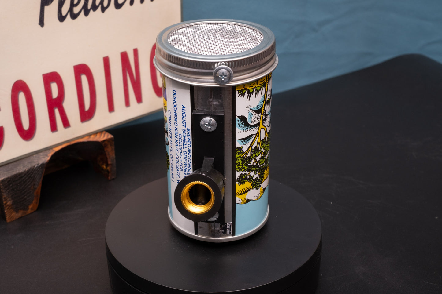 Lo Fi Beer Can Microphone - Durocher's Kan Kave