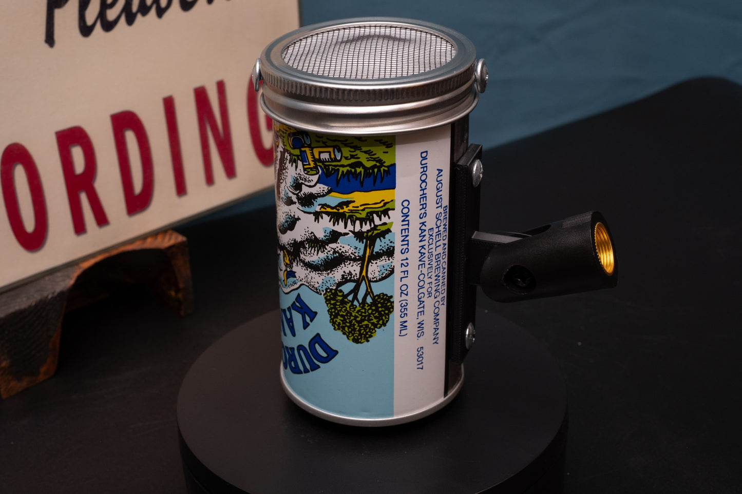 Lo Fi Beer Can Microphone - Durocher's Kan Kave