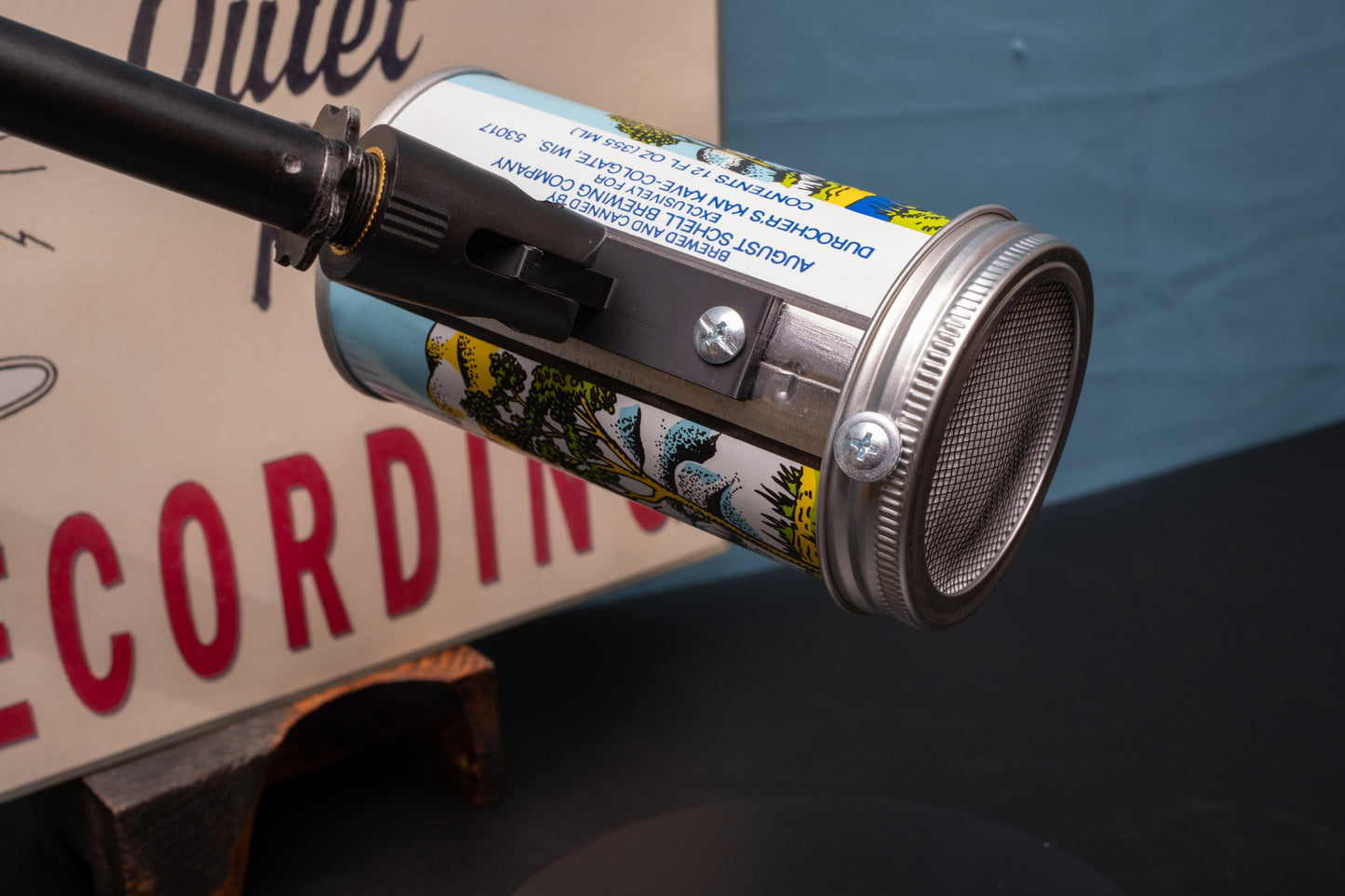 Lo Fi Beer Can Microphone - Durocher's Kan Kave