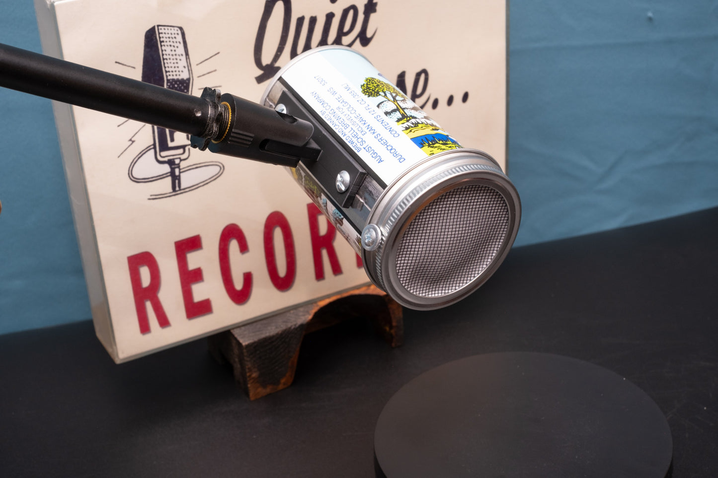 Lo Fi Beer Can Microphone - Durocher's Kan Kave